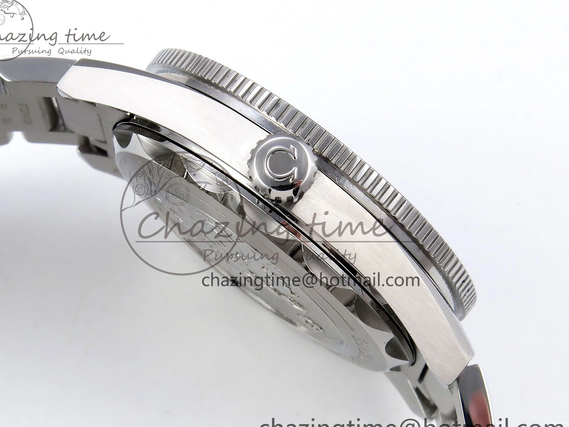 0504 Seamaster 300 Heritage VSF 1:1 Best Edition Blue Dial on SS Bracelet A8912 Super Clone Packable 7716